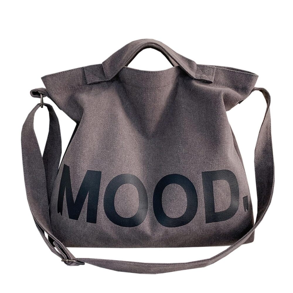 6587 Canvas Tote Bag,Crossbody Shoulder Tote Bag and Zipper Messenger Bag